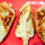 Gluten-free pork and cabbage dumplings