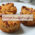 Quinoa breakfast muffins