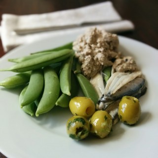 A low carb, high fat meal.